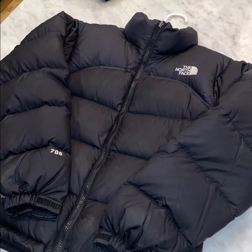 The North face women's black down jacket S